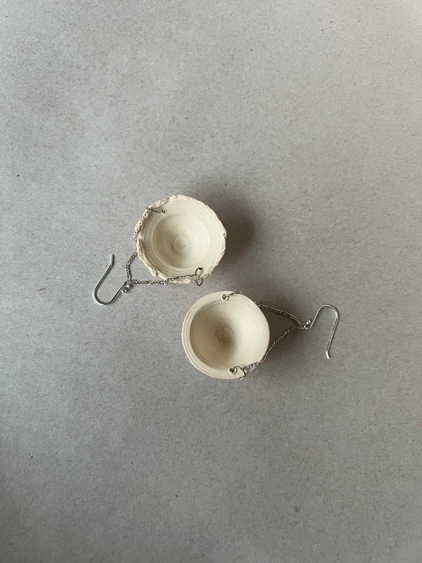 miska earrings - bone 1