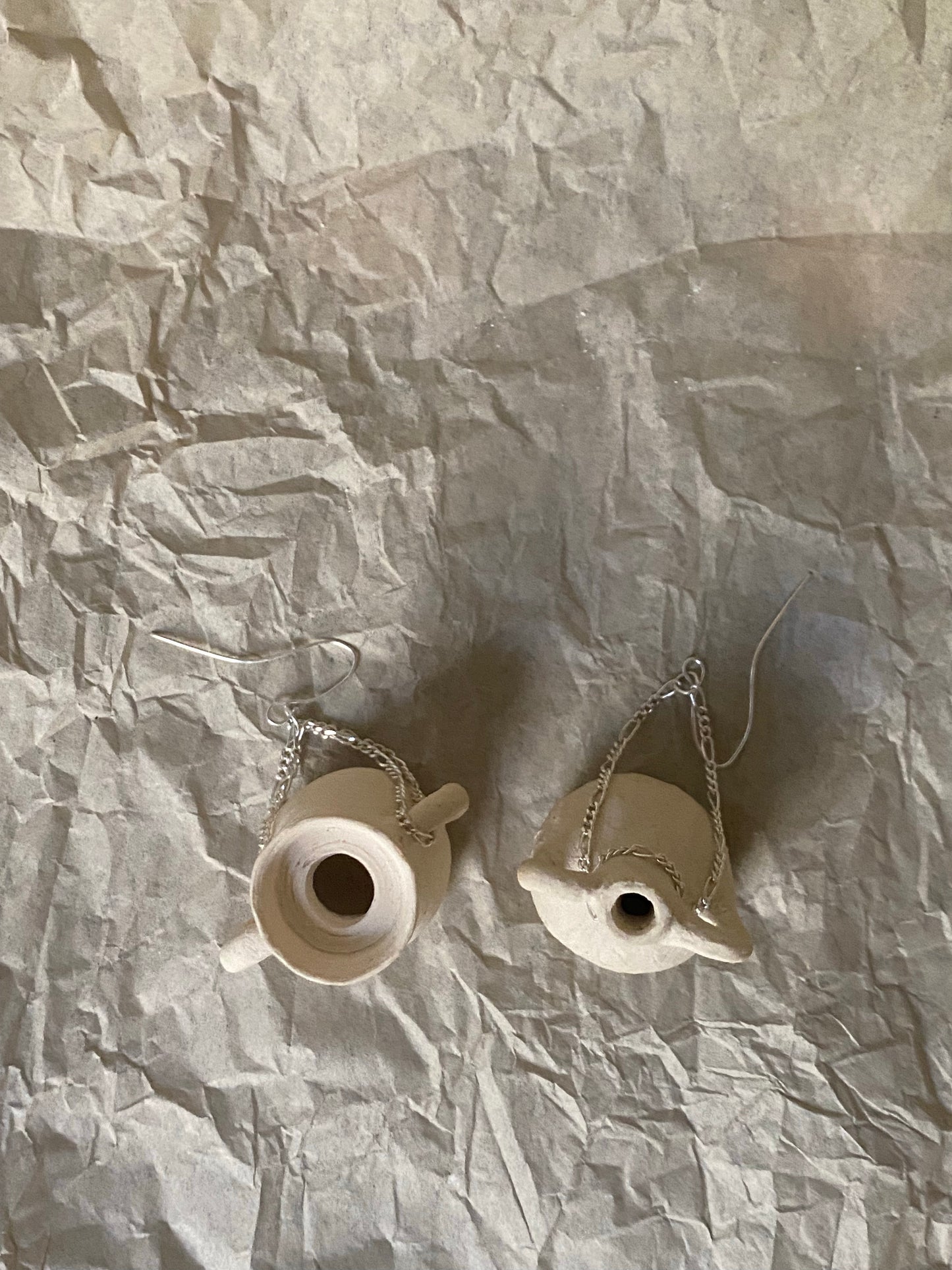 wazon earrings - bone 1